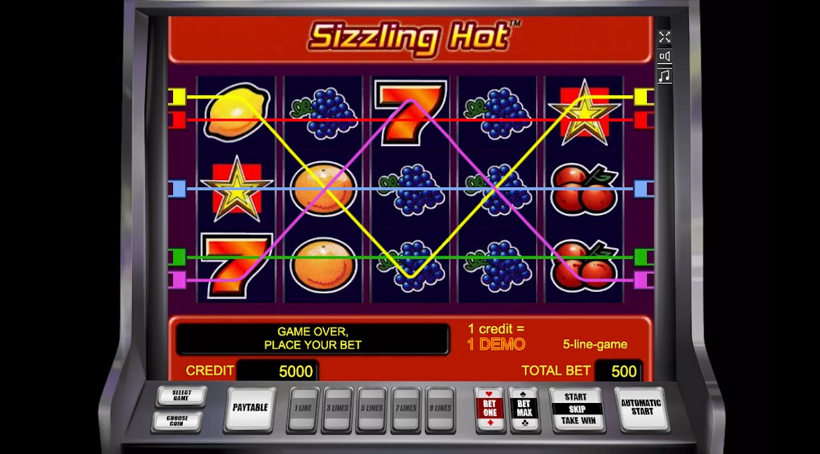 Sizzling Hot demo